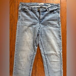 Anne Klein Blue Skinny Ankle Jeans
